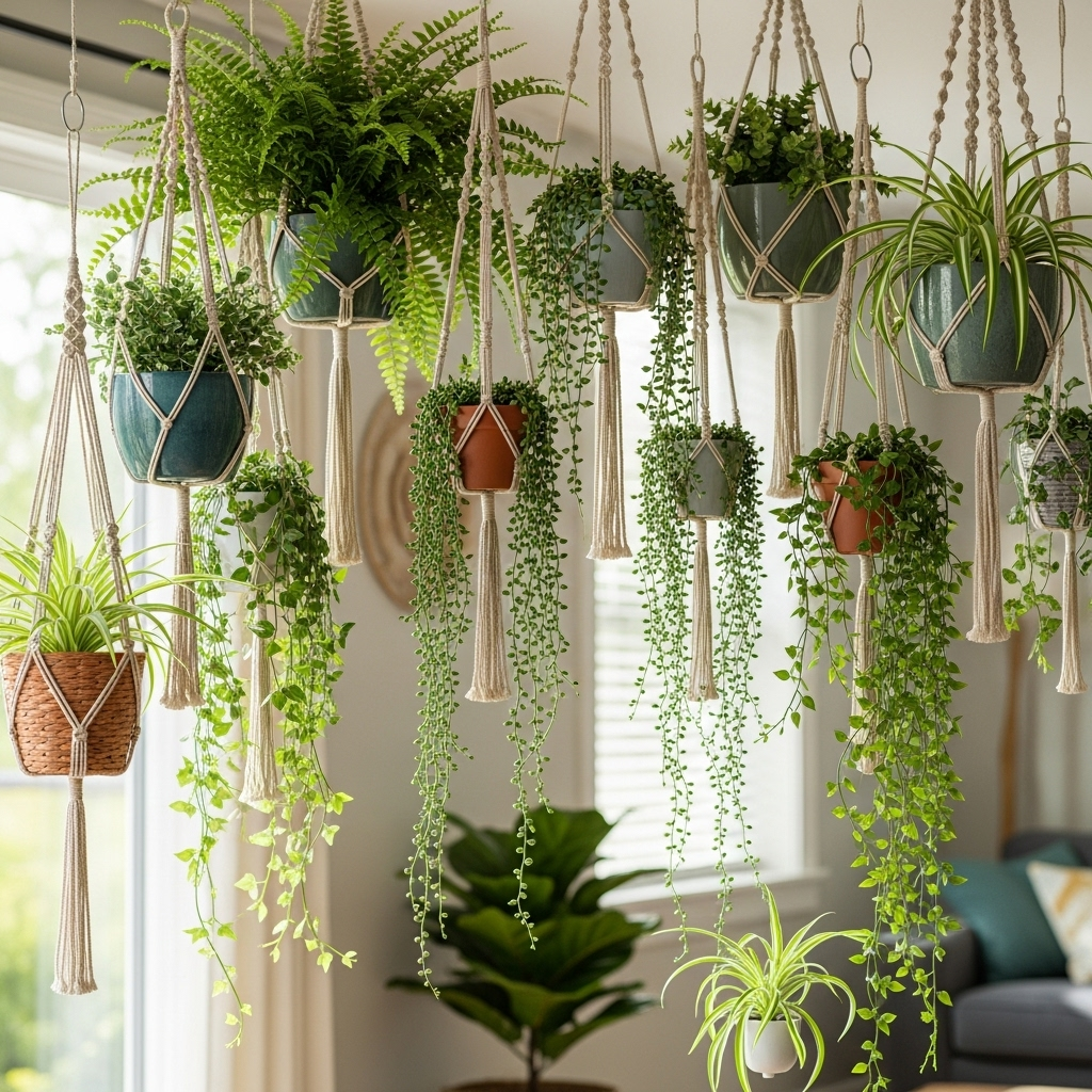 Hängande växter kategori